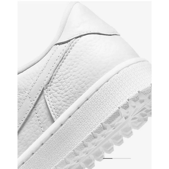 Nike Air Jordan 1 Retro Low Golf Triple White AJ1 Men’s Size 10.5 DD9315-101 New - Picture 9 of 11